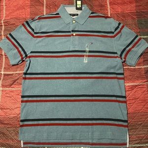 Tommy Hilfiger Men Large Classic Fit Blue